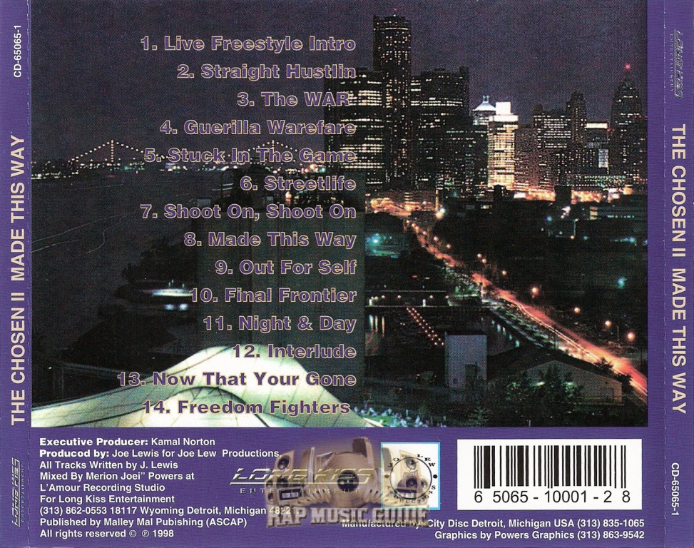 The Chosen II - Made This Way: 1st Press. CD | Rap Music Guide